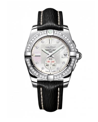 Breitling Galactic 36 Automatic Mother Of Pearl Dial Unisex Watch A3733053-A717BKSLT