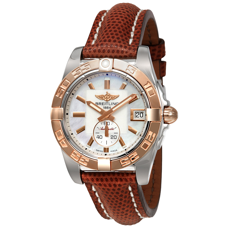 Breitling Galactic 36 Mother of Pearl Dial Ladies Watch C3733012-A724WLZT