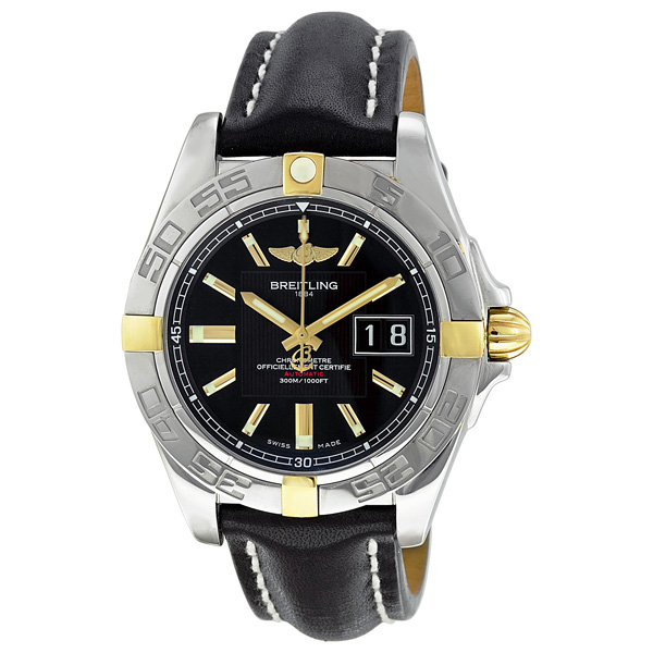 Breitling Galactic 41 Black Dial Men's Watch B49350L2-BA08BKLT