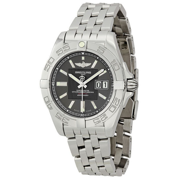 Breitling Galactic 41 Grey Dial Men's Watch A49350L2-F549SS