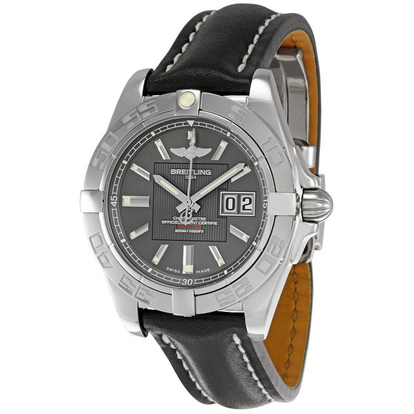 Breitling Galactic 41 Grey Dial Men's Watch A49350L2-F549BKLT
