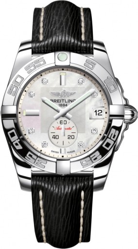 Breitling Galactic Automatic Diamond Ladies Watch A37330121A1X1