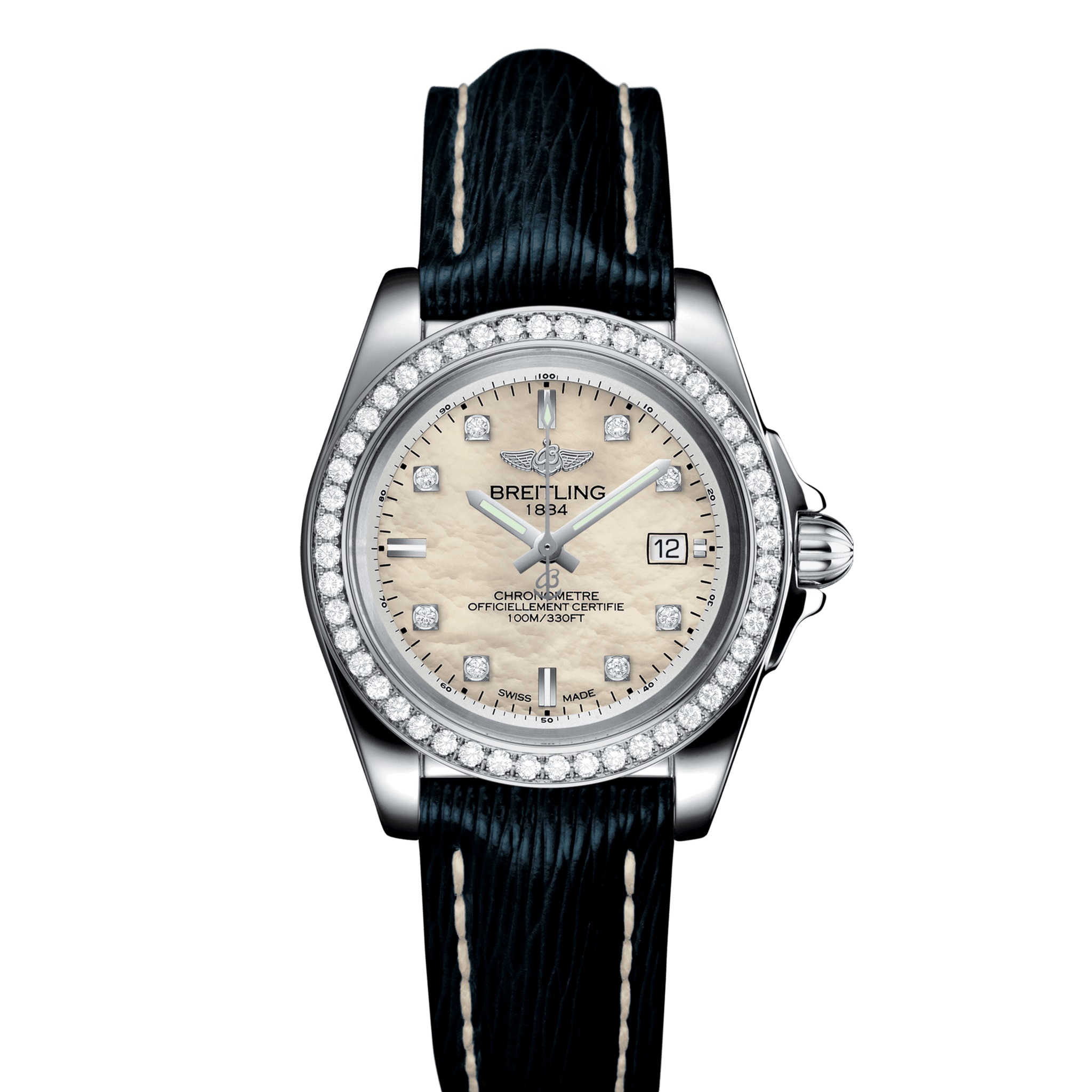 Breitling Galactic Quartz Diamond Ladies Watch A71330531A1X1