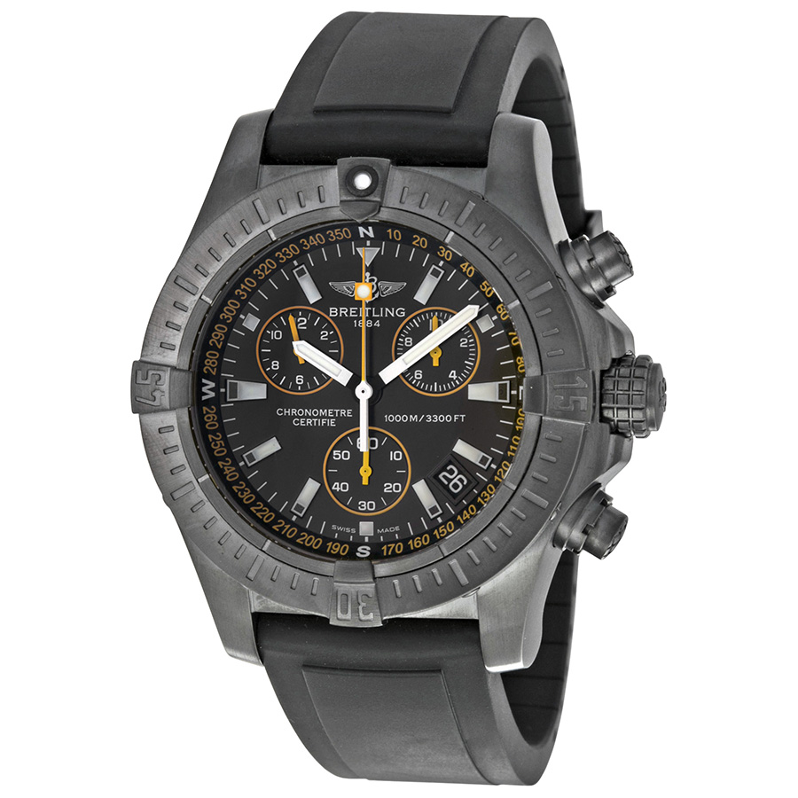 Breitling  Limited Edition Avenger Seawolf Chronograph Black Ion-plated Men's Watch M73390T1-BA87BKRD