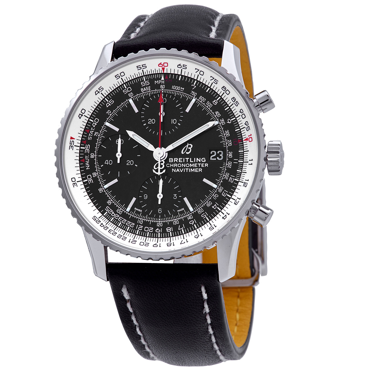 Breitling Navitimer 1 Chronograph Automatic Black Dial Men's Watch A13324121B1X2