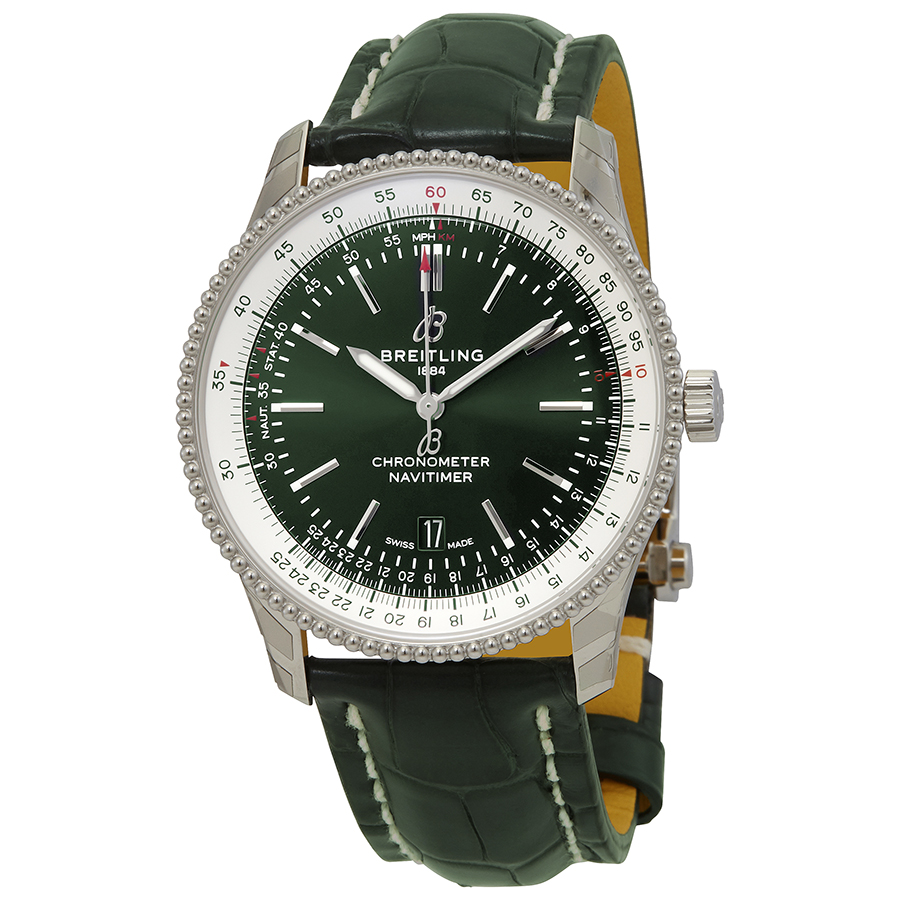 Breitling Navitimer 1 Limted Edition Automatic Green Dial Men's Watch A173261A1L1P2