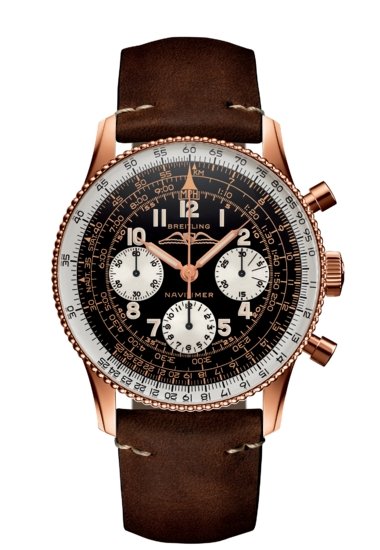 Breitling Navitimer 1959 Edition Chronograph Hand Wind Black Dial Men's Watch RB0910371B1X1