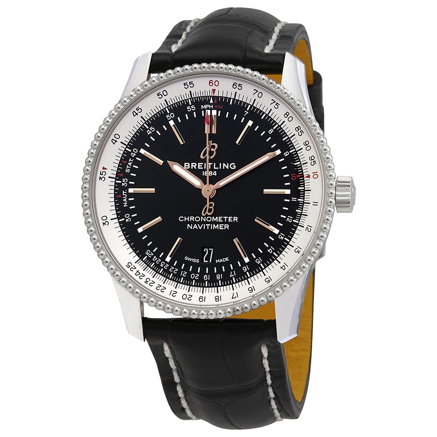 Breitling Navitimer 41 mm Automatic Chronometer Black Dial Men's Watch A17326211B1P1