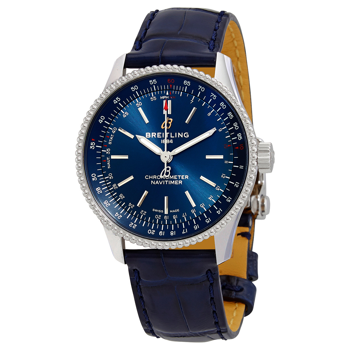 Breitling Navitimer Automatic Chronometer Blue Dial Ladies Watch A17395161C1P2