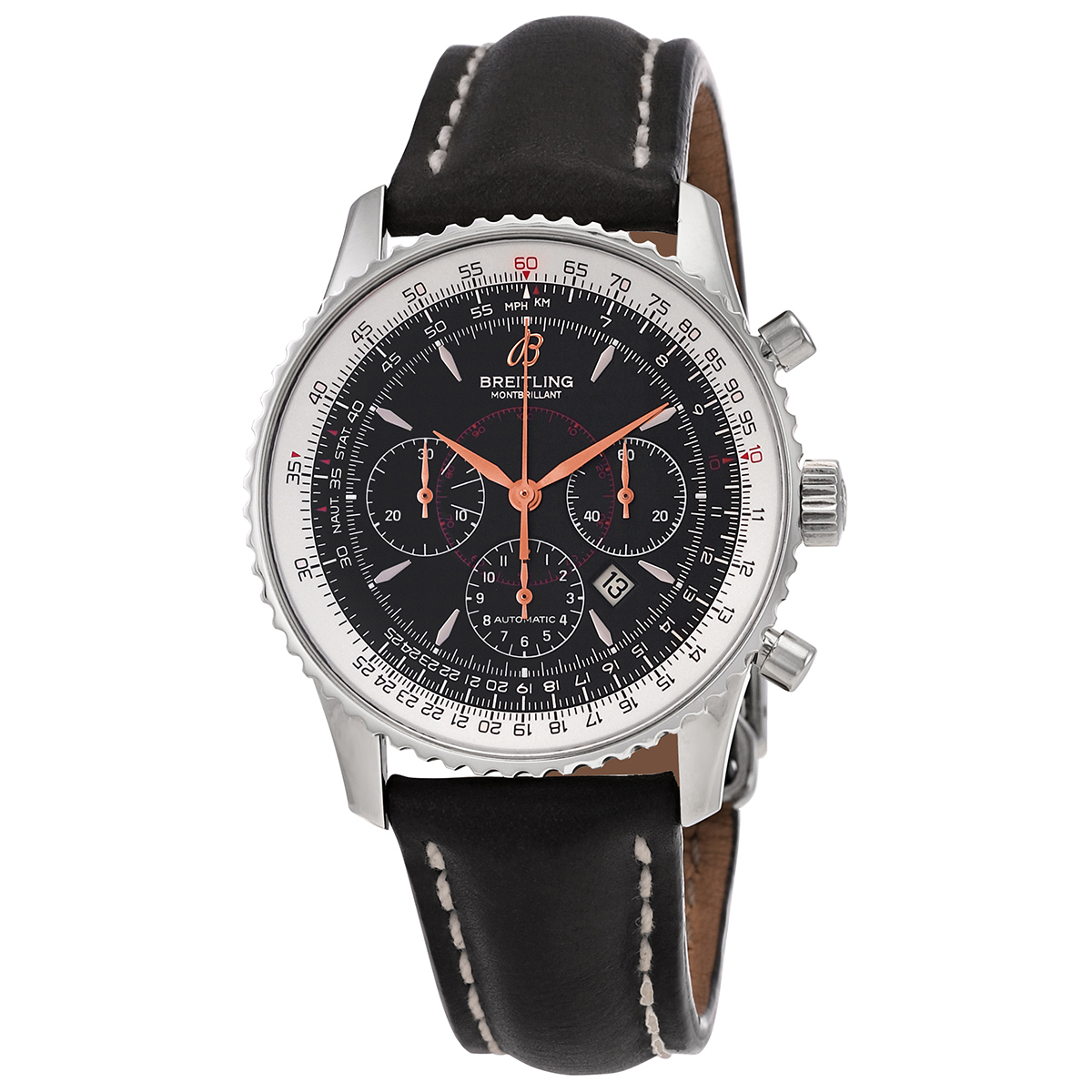 Breitling Navitimer Chronograph Automatic Black Dial Men's Watch A4137012/B875/428X