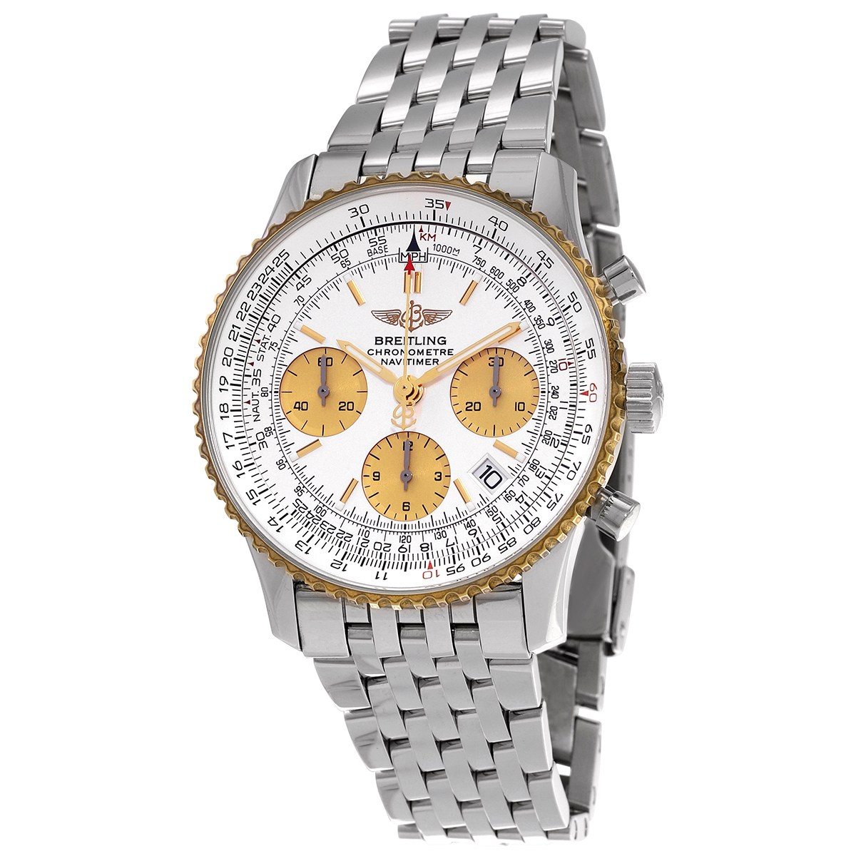 Breitling Navitimer Chronograph Automatic White Dial Men's Watch D2332212/G534.431A