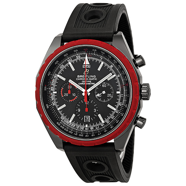 Breitling Navitimer Chronomatic 49 Black Dial Men's Watch M1436003-BA67