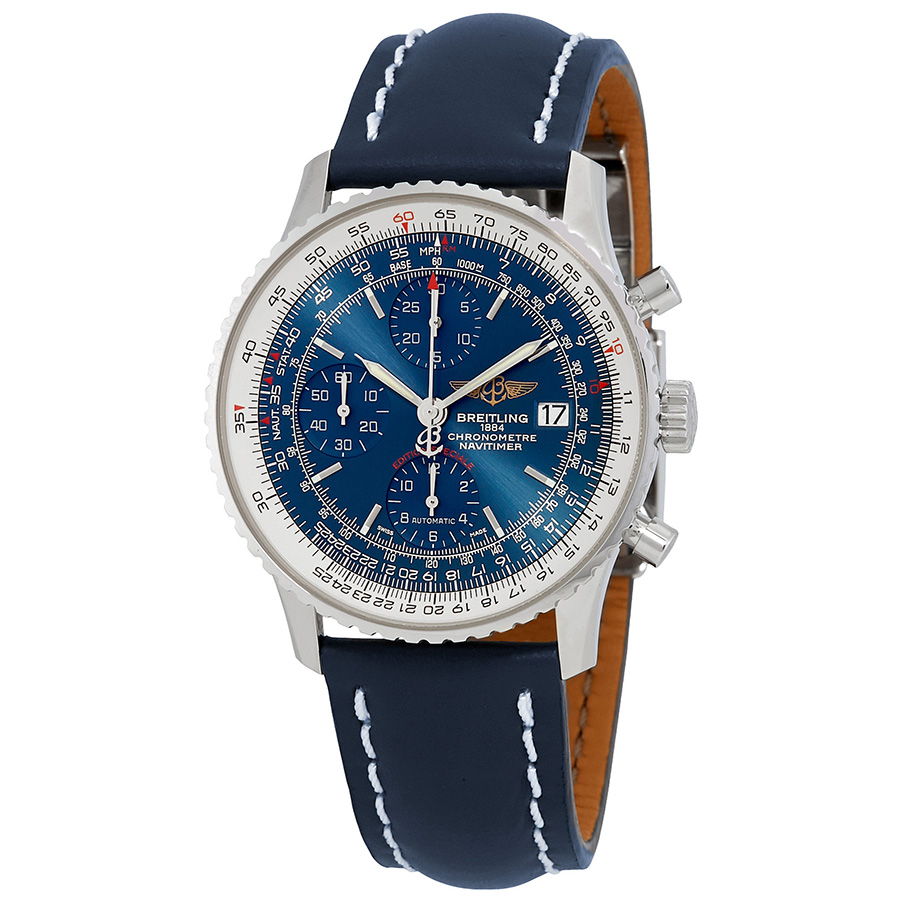 Breitling Navitimer Heritage Chronograph Automatic Blue Dial Men's Watch A1332412-C942BLLD