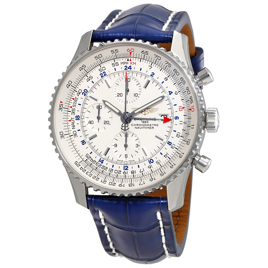 Breitling Navitimer World Automatic Chronograph Men's Watch A2432212-G571BLCT
