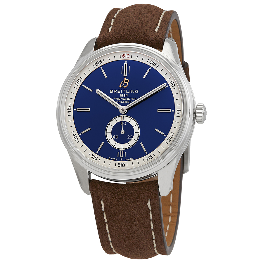 Breitling Premier Automatic Blue Dial Men's Watch A37340351C1X2