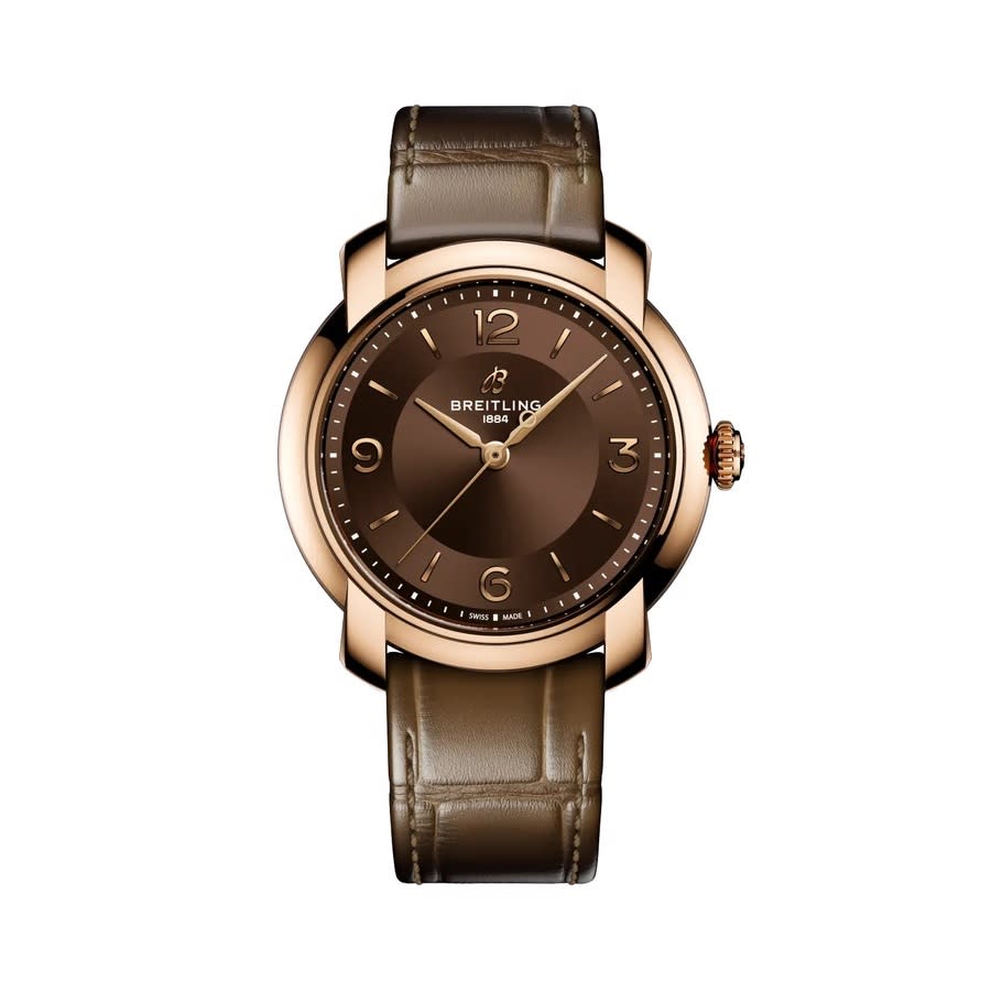 Premier Automatic Brown Dial Ladies Watch