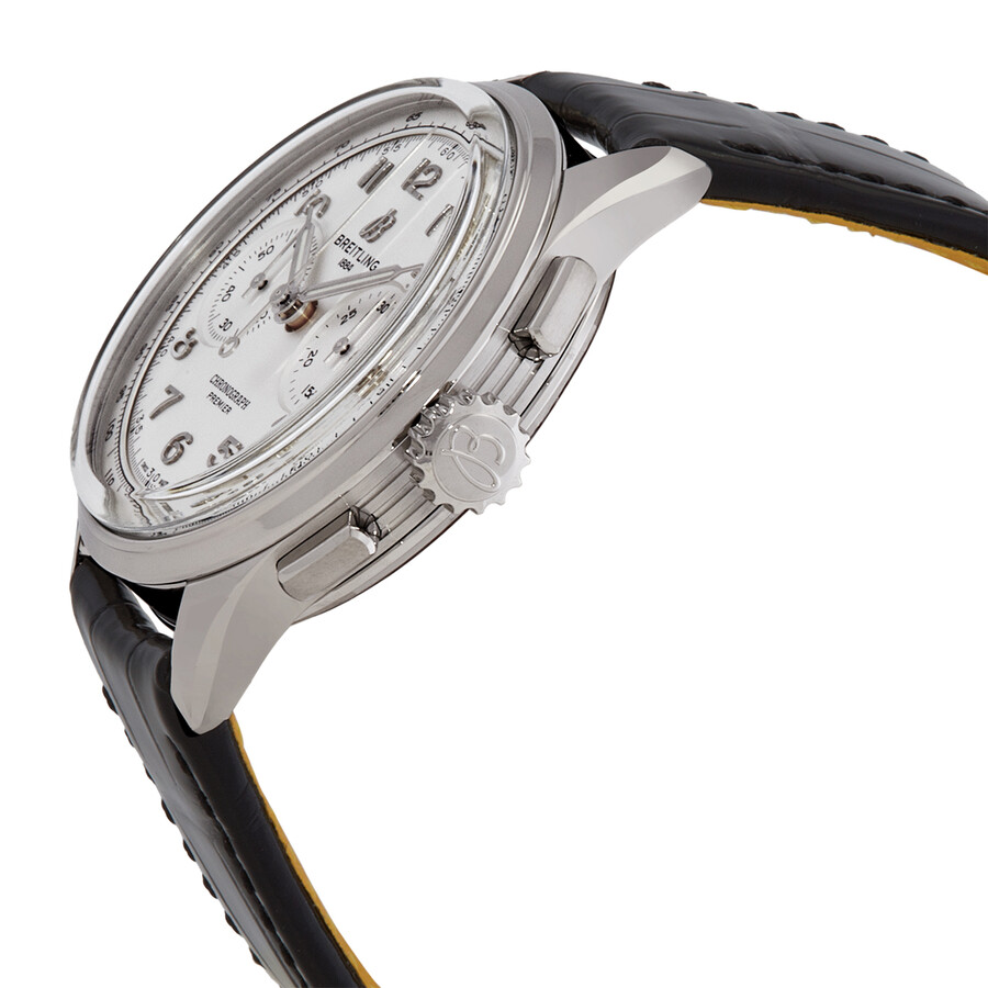 Premier B09 Heritage Chronograph 40mm Hand Wind White Dial Unisex Watch AB0930371G1P1 - Hình ảnh 2