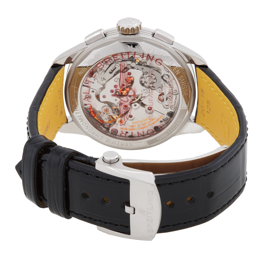 Premier B09 Heritage Chronograph 40mm Hand Wind White Dial Unisex Watch AB0930371G1P1 - Hình ảnh 3