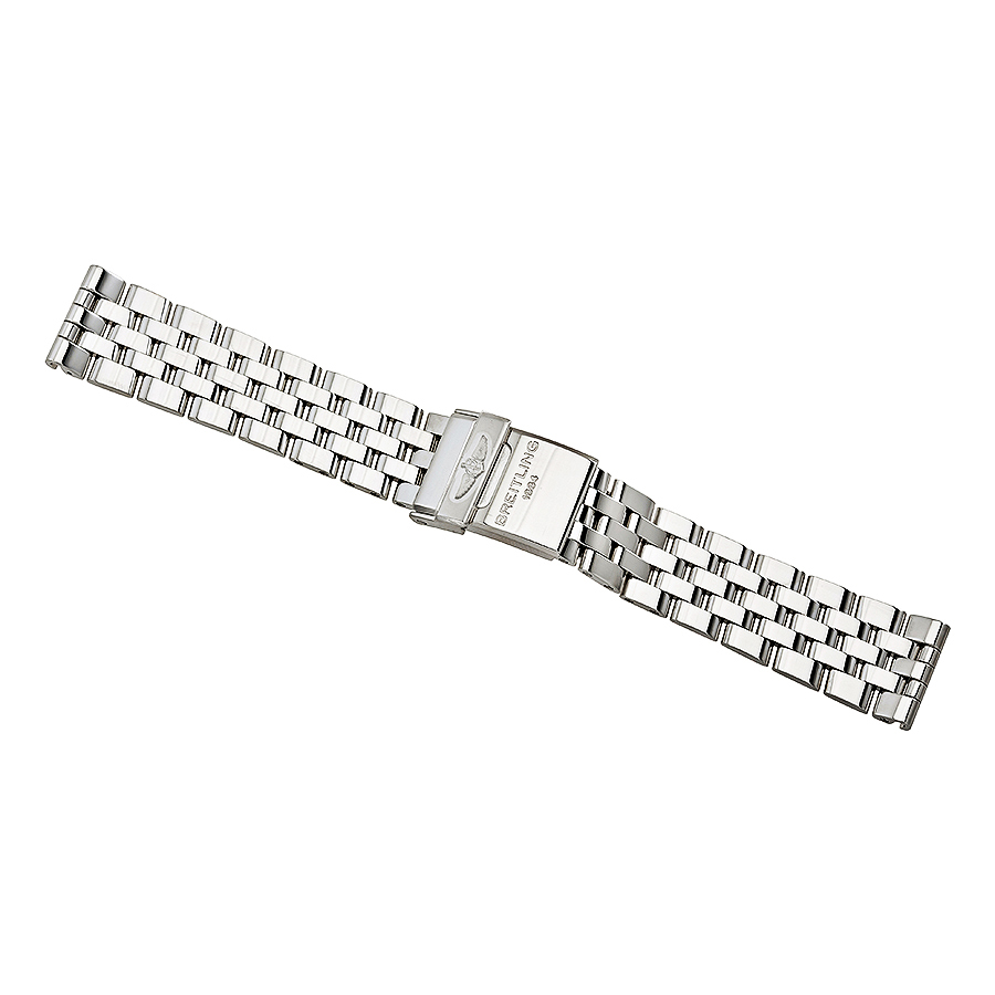 Breitling Stainless Steel Pilot Bracelet 18MM 376A
