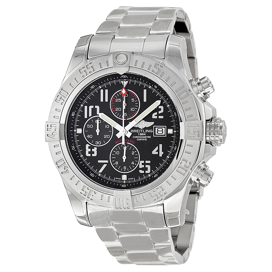 Breitling Super Avenger II Automatic Chronograph Men's Watch A1337111-BC28SS