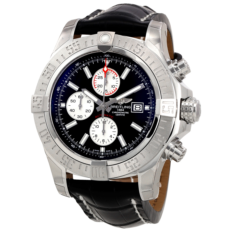 Breitling Super Avenger II Black Dial Men's Watch A1337111/BC29BKCT