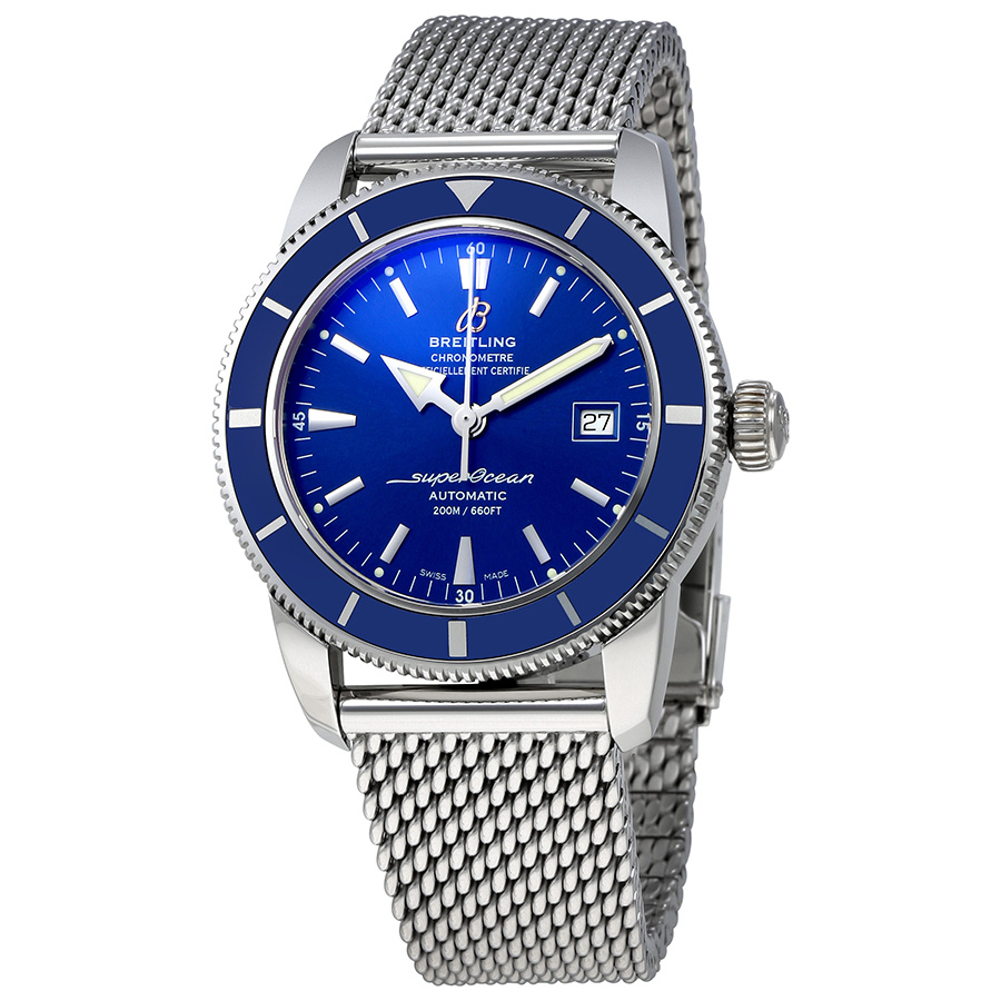 Breitling Superocean 42 Blue Dial Men's Watch A1732116-C832SS
