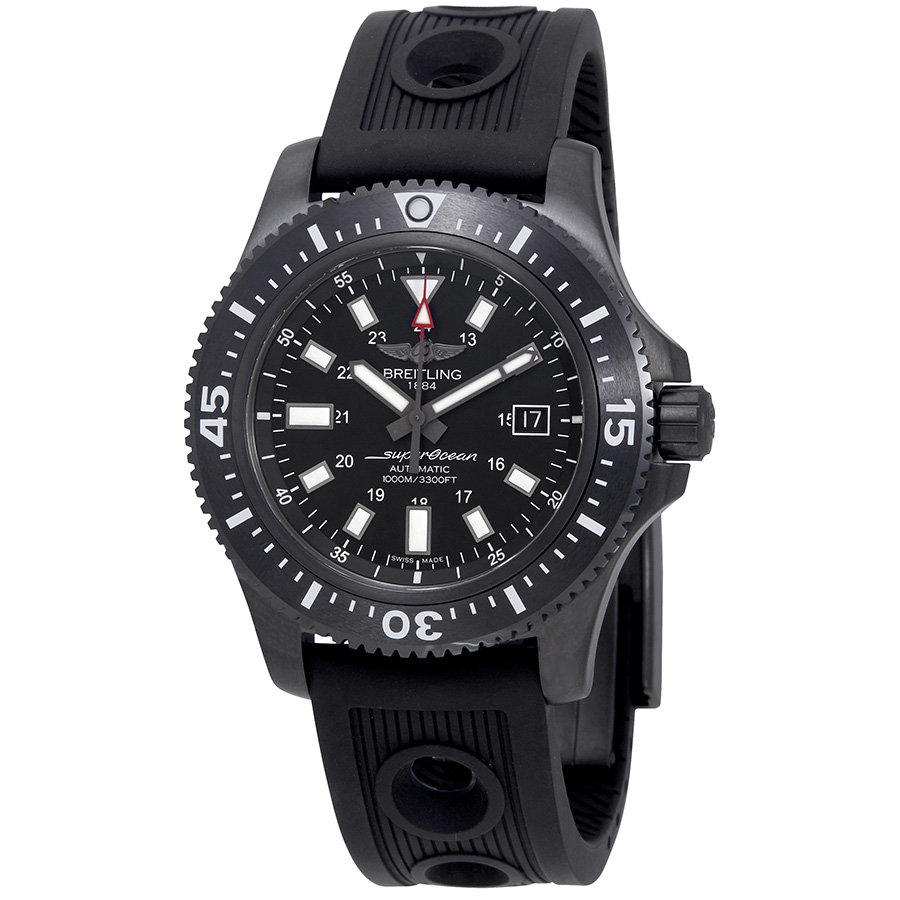 Breitling Superocean 44 Black Dial Automatic Men's Watch M1739313-BE92BKOR