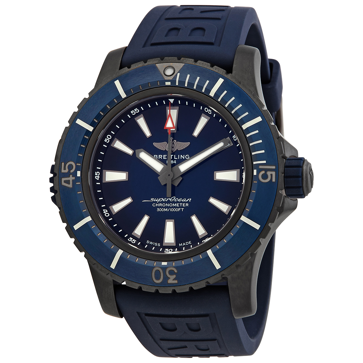 Breitling Superocean 48 Automatic Chronometer Blue Dial Men's Watch V17369161C1S1
