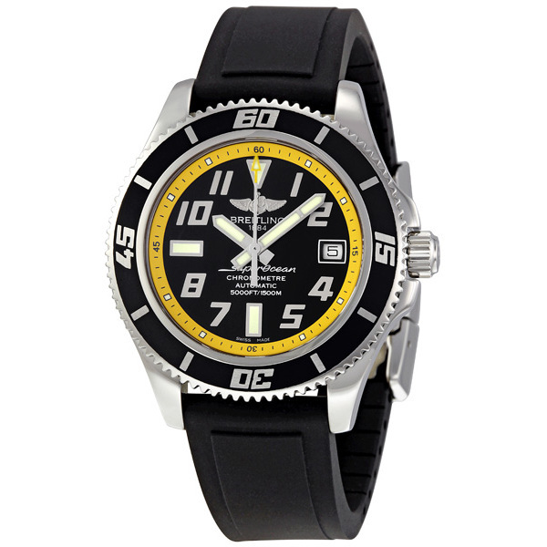 Breitling Superocean Abyss Black and Yellow Dial Automatic Men's Watch A1736402-BA32BKOD