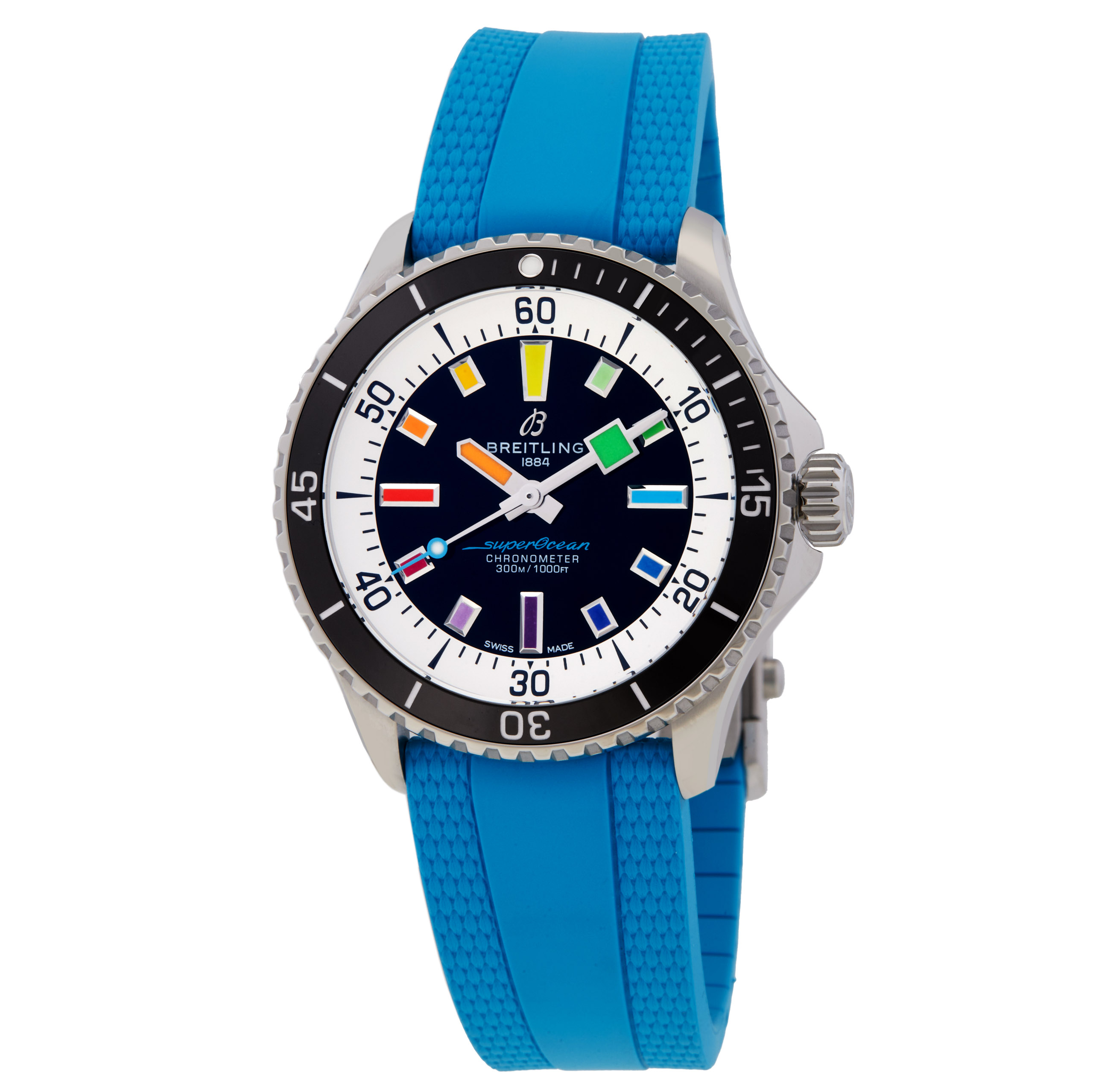 Breitling Superocean Automatic Chronometer Black Dial Men's Watch A17375211B2S2