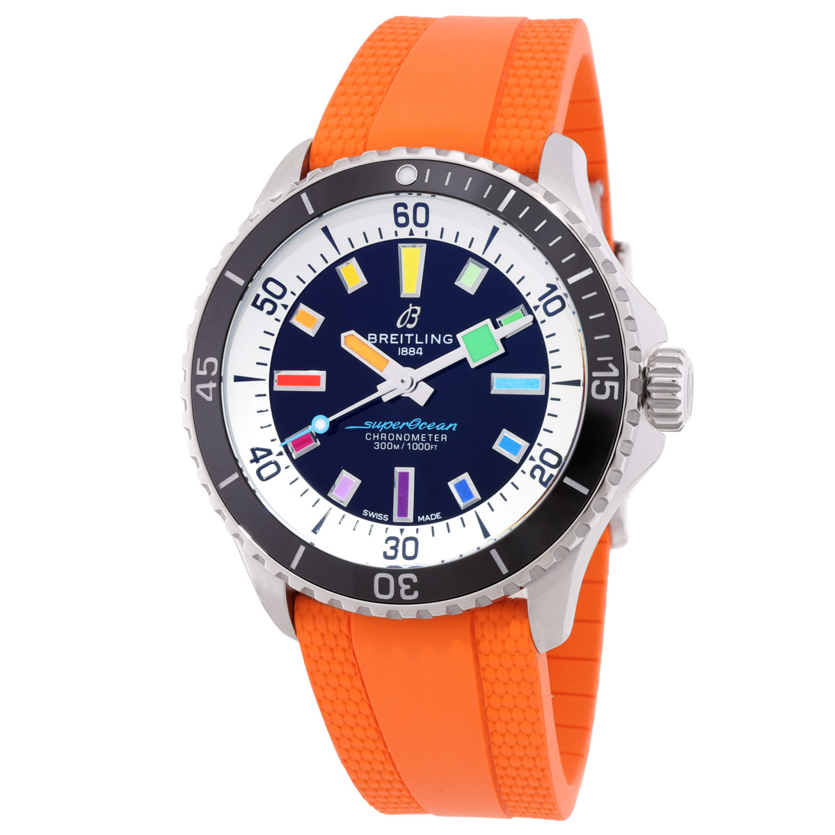 Breitling Superocean Automatic Chronometer Black Dial Men's Watch A17375211B2S3