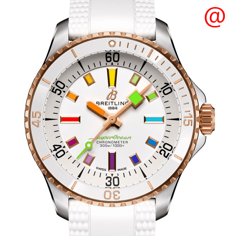 Breitling Superocean Automatic Chronometer White Dial Unisex Watch U17377211A1S1