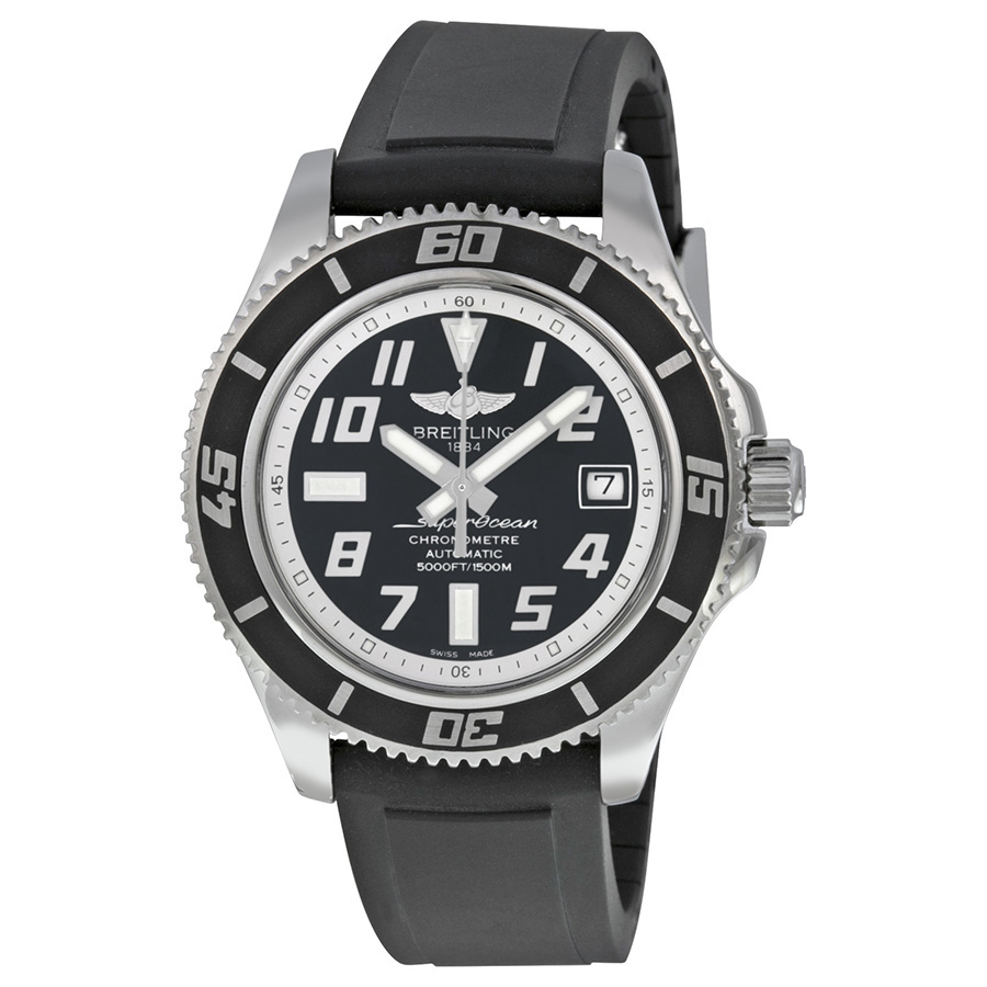 Breitling SuperOcean Black and Silver Dial Men's Watch A1736402-BA29BKPD