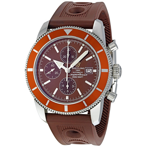 Breitling Superocean Brown Dial Chronograph Automatic Men's Watch A1332033-Q553BROD