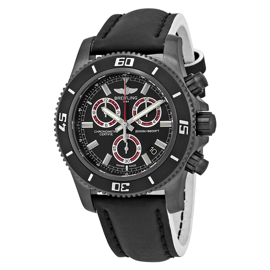 Breitling Superocean Chronograph Black Dial Men's Limited Edition Watch M73310B7/BB72-231X