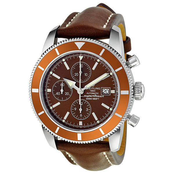 Breitling Superocean Chronograph Brown Dial Men's Watch A1332033-Q553BRLT