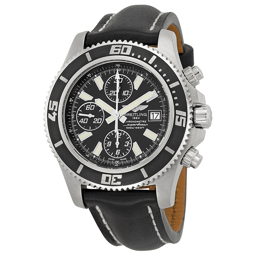 Breitling Superocean Chronograph II Black Dial Men's Watch A1334102-BA84BKLT