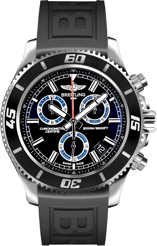 Breitling Superocean Chronograph M2000 Men's Watch A73310A8/BB74BKPT3 A73310A8-BB74-154S-A20S.1