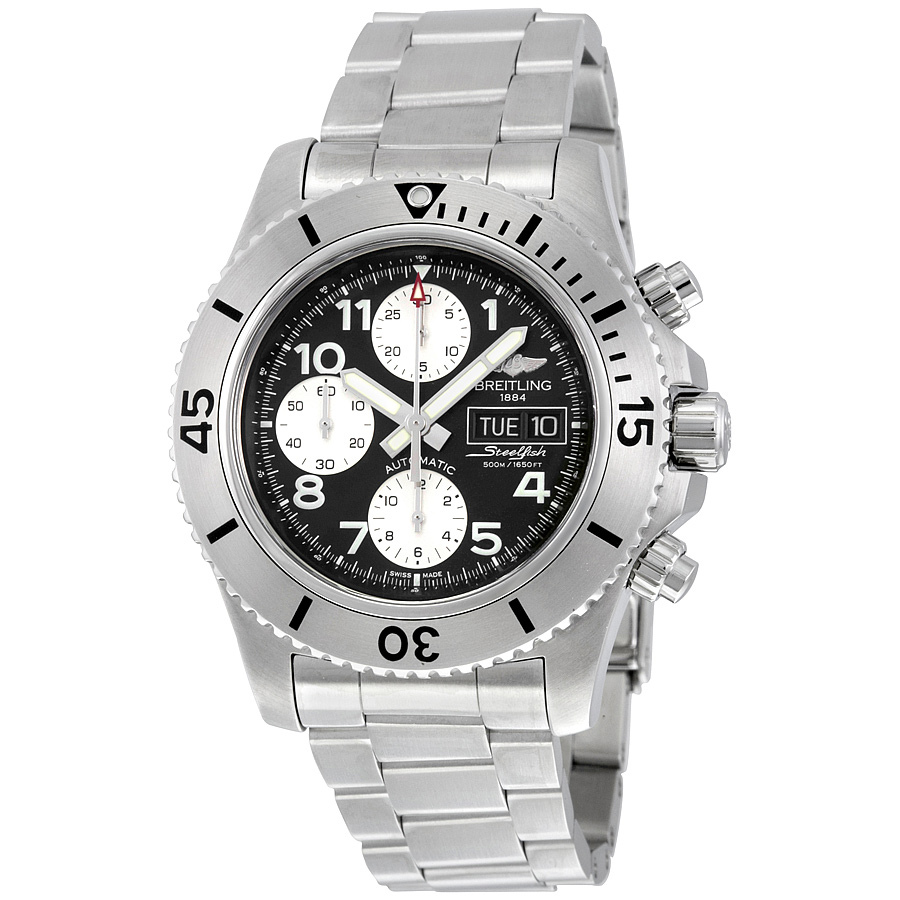 Breitling Superocean Chronograph Steelfish Men's Watch A13341C3/BD19SS