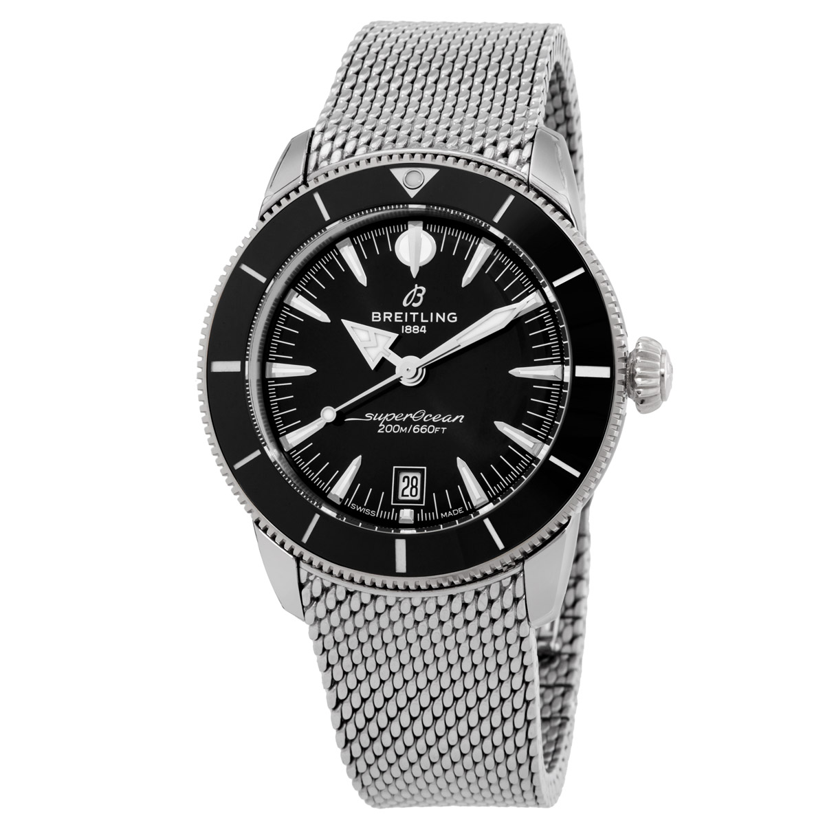 Superocean Heritage Automatic Black Dial Men's Watch