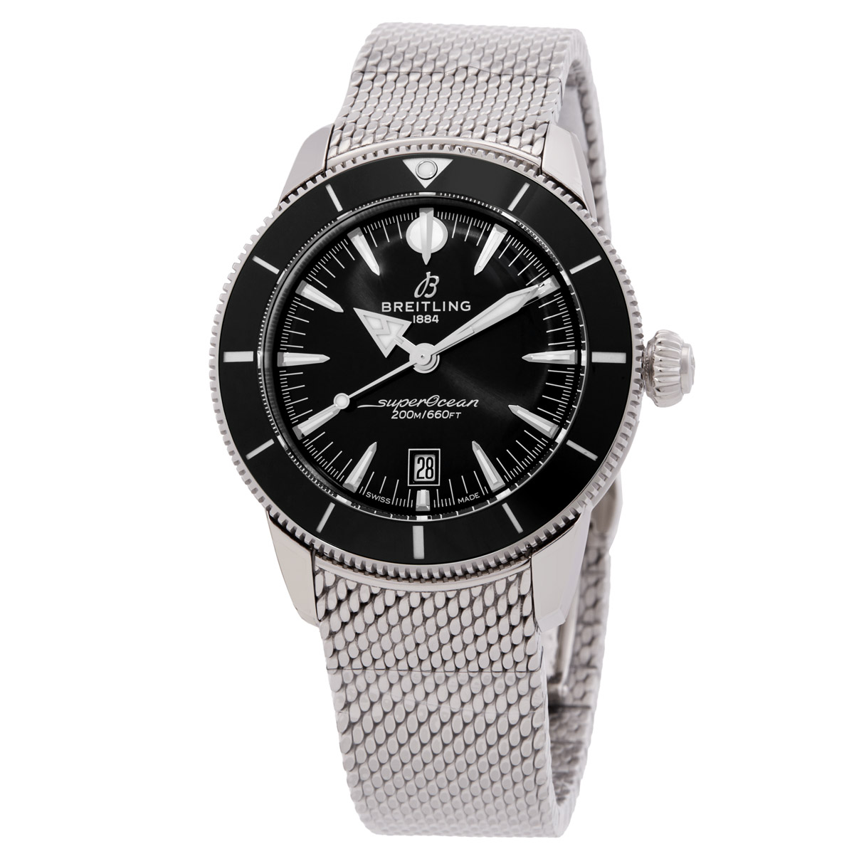 Superocean Heritage Automatic Black Dial Men's Watch