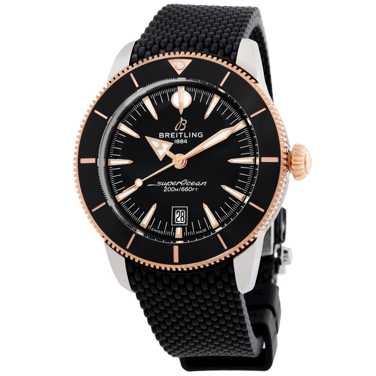 Superocean Heritage Automatic Black Dial Men's Watch