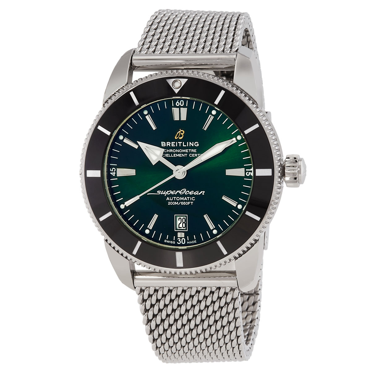 Breitling Superocean Heritage 46 Automatic Chronometer Green Dial