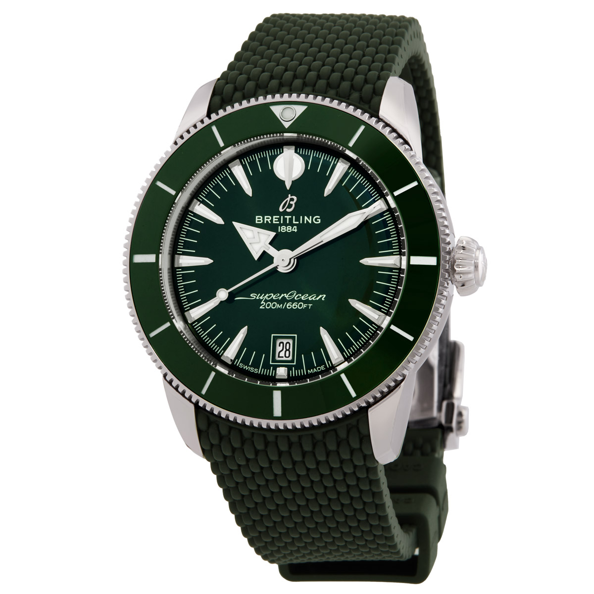 Superocean Heritage Automatic Green Dial Men's Watch