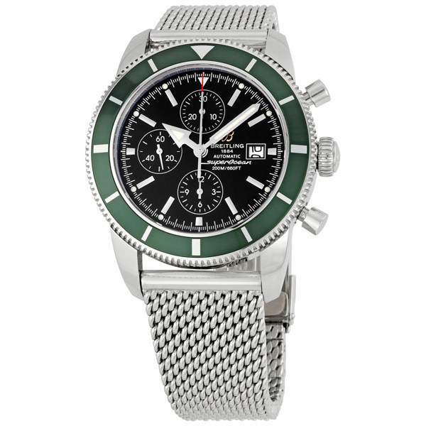 Breitling Superocean Heritage Black Dial Men's Chronograph Watch A13320Q4-B908