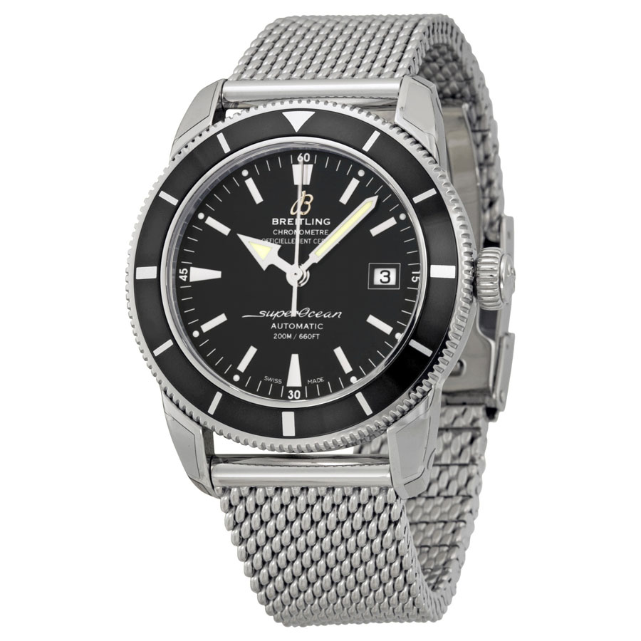 Breitling Superocean Heritage Black Dial Men's Watch A1732124-BA61SS