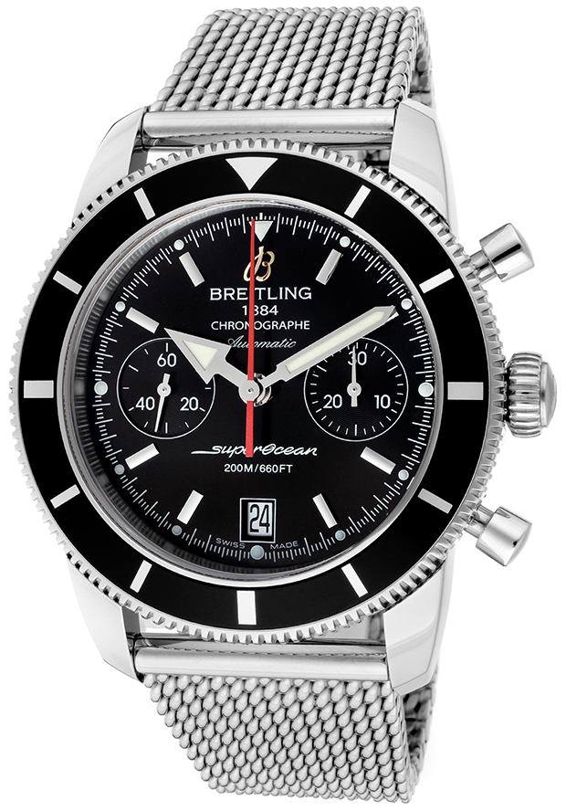 Breitling Superocean Heritage Chronograph 44 Black Dial Men's Watch A2337024/BB81