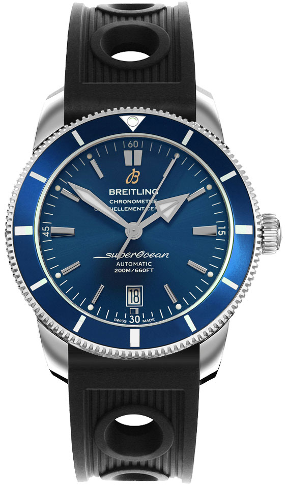 Breitling Superocean Heritage II Automatic Men's Black Ocean Racer Watch AB201016/C960-211S