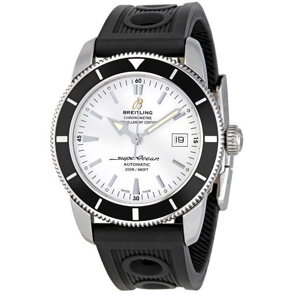 Breitling Superocean Heritage Silver Dial Men's Watch A1732124-G717BKOR