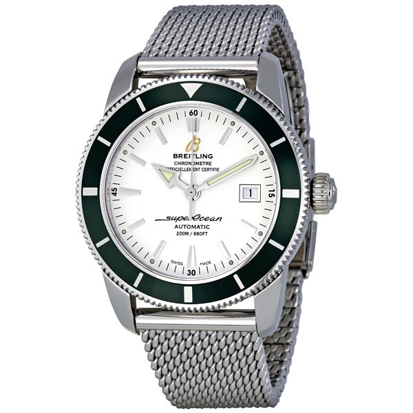 Breitling Superocean Heritage Silver Dial Men's Watch A1732136-G717SS